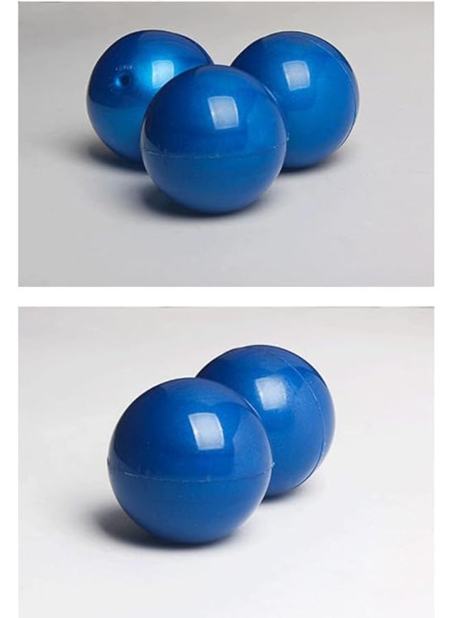My souq :Mini Medicine Ball for Hand Grip & Squeeze Exercise - Flexible Silicone - Blue - Image 2